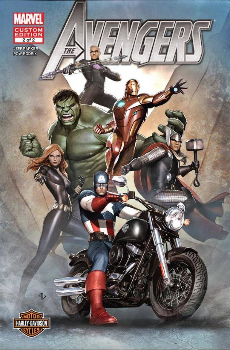 Harley-Davidson s’associe à Marvel pour une large game de super-motos héroïques !