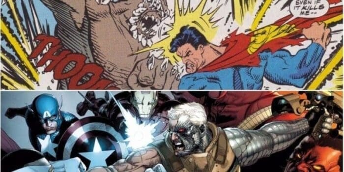 Top 5 des combats de super-héros les plus brutaux