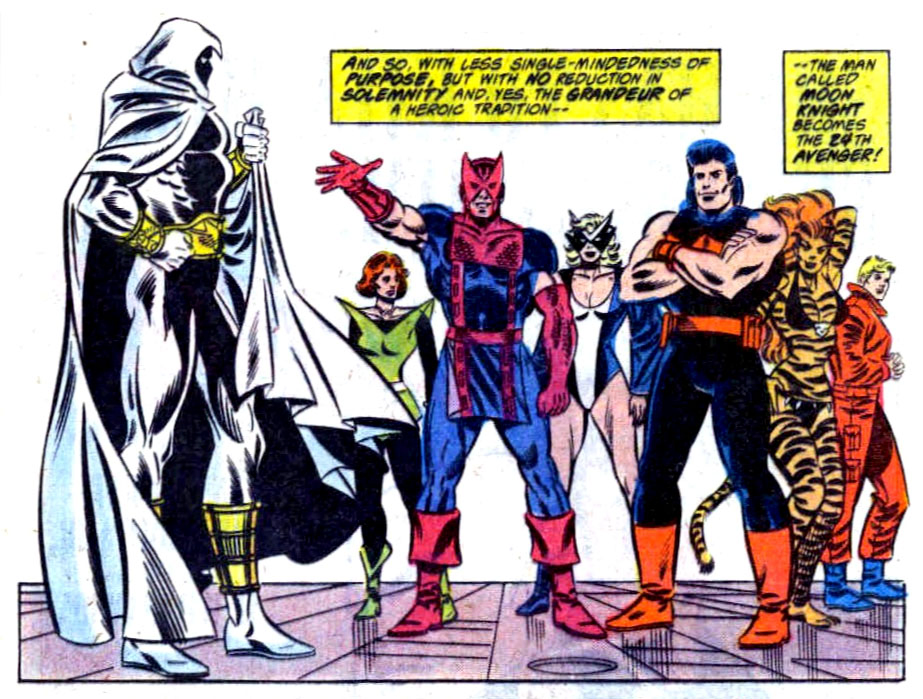 Moon Knight et ses potes de la West Coast Avengers