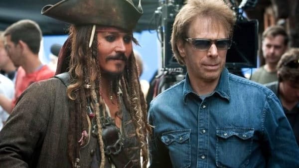 Johnny Depp et Jerry Bruckheimer © Disney