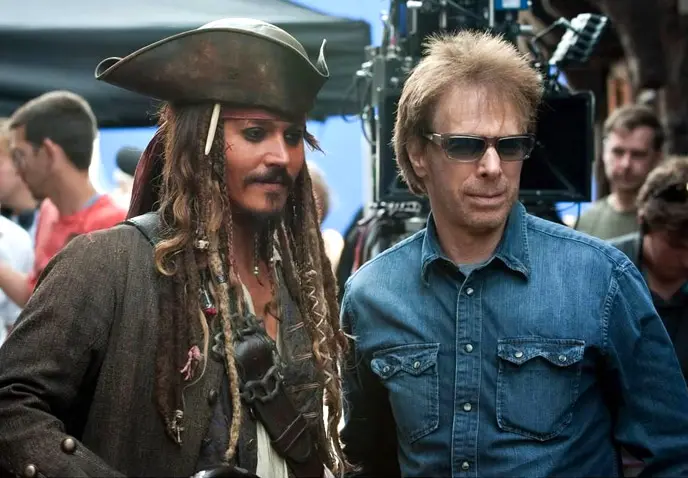 Johnny Depp et Jerry Bruckheimer © Disney