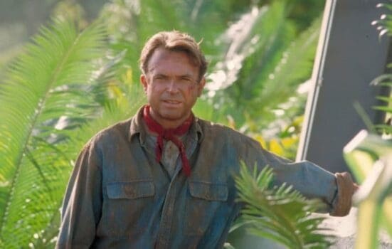 Sam Neill - parc jurassique