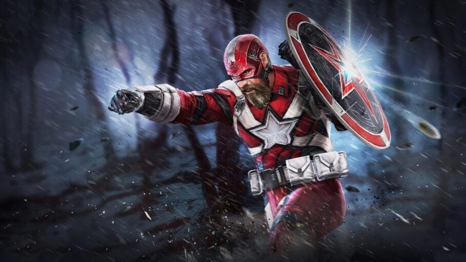 wallpapersden.com red guardian marvel future fight 1366x768