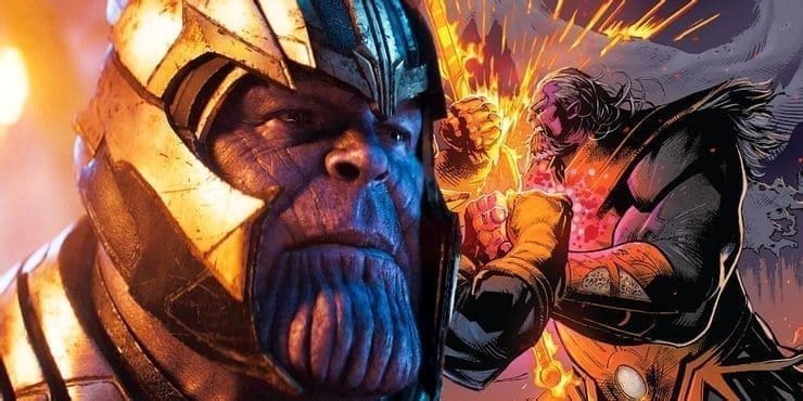 King Thanos Marvel MCU