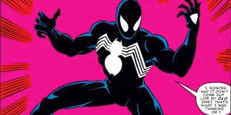 spider man black suit secret wars