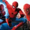Tobey Maguire Andrew Garfield et Tom Holland Spider Man