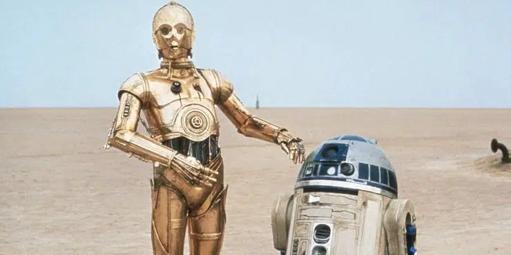 C 3PO et R2 D2 Star Wars