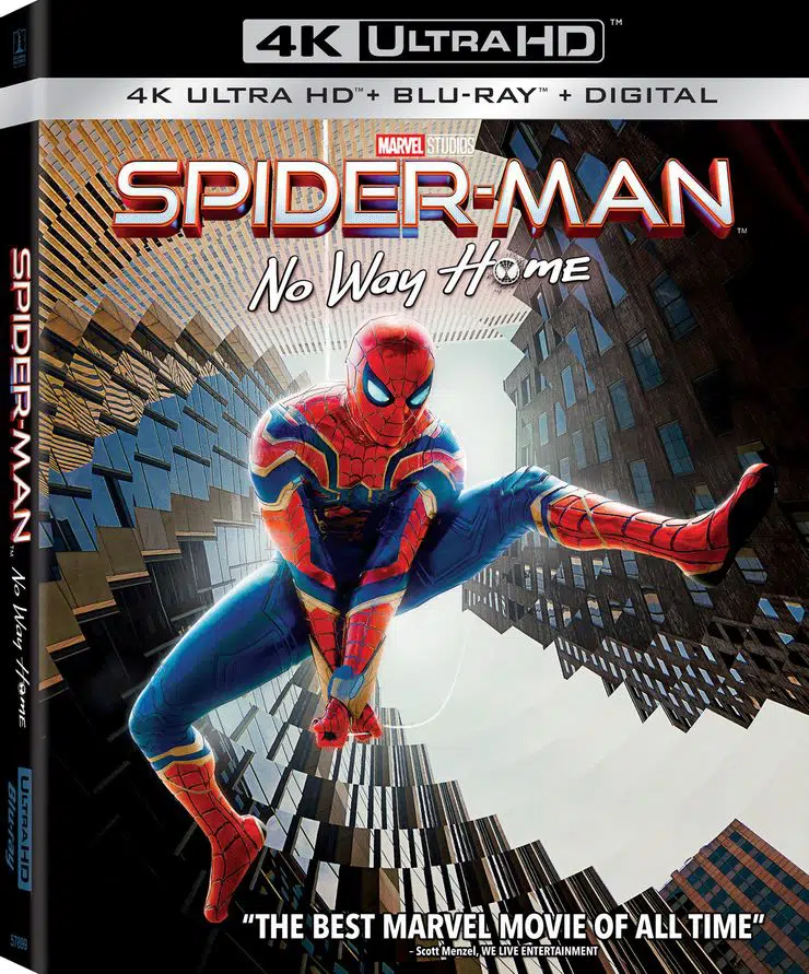 Spider Man No Way Home 4K UHD