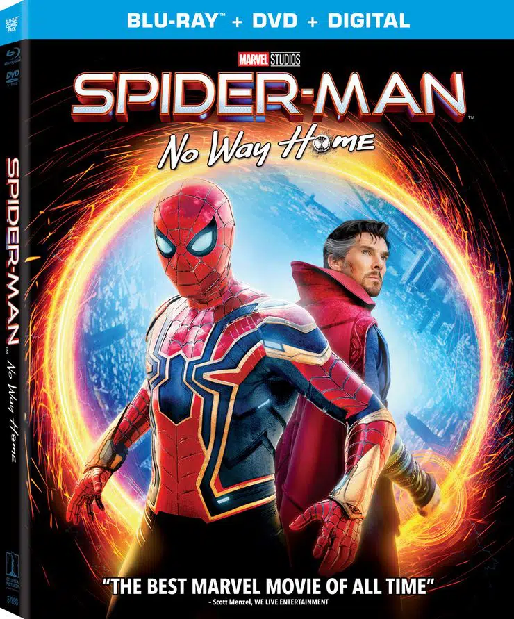 Spider Man No Way Home Blu ray