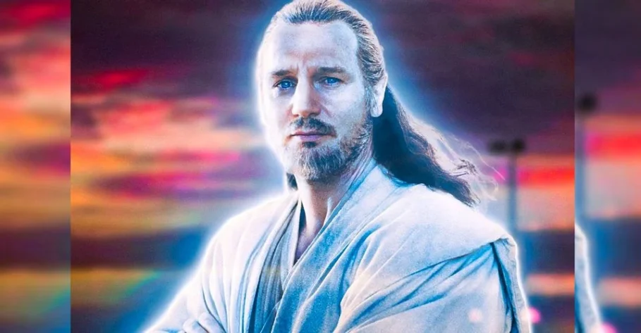 Star Wars Obi Wan Kenobi Qui Gon Jinn Fan Poster