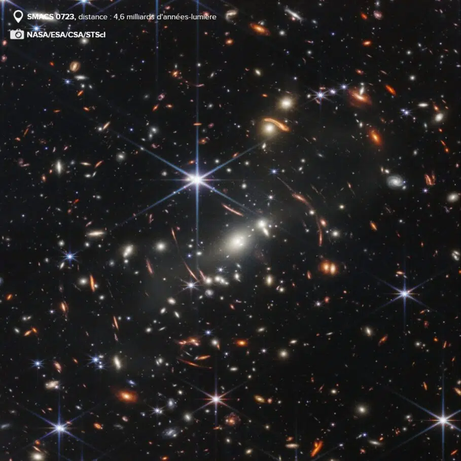 Amas de Galaxies Smacs Credit: STScI / NASA